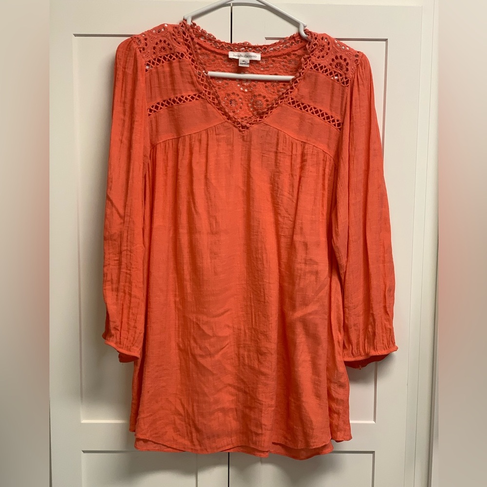 Johnpaulrichard Bohemian Blouse Orange XL